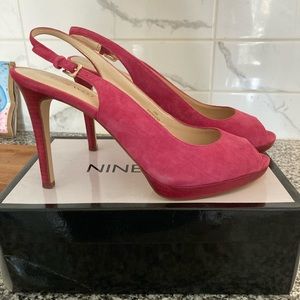 Pink Nine West Heels